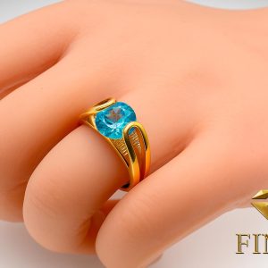 Anillo Aqua Crystal - Image 3