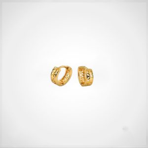 Argolla Huggie Silver Gold - Image 1