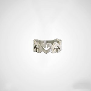 Anillo Colección "Heartline Steel" - Image 1