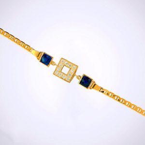 Pulsera Colección Geometría Dorada - Image 1