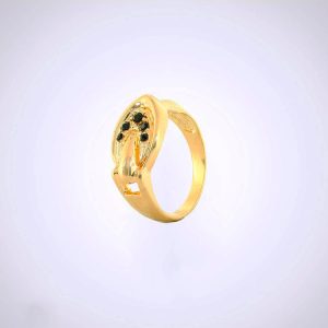 Anillo  Colección "Noir Petals"